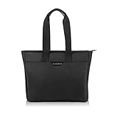 Everki Shopper 418 (EKB418) Leichte Laptop-Handtasche im Shopper-Stil für iPad / Tablet / Ultrabook bis 15,6 Zoll (39,6 cm) / 16.5 l Fassungsvermögen, Schw