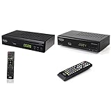 XORO HRS 8659 - Digitaler DVB-S2 HDTV Satelliten-Receiver, HDMI und SCART Anschluss & HRS 2610 - Digitaler Satellitenreceiver mit HDMI & SCART Anschluss, LAN