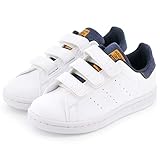 adidas Jungen Unisex Kinder Stan Smith Cf C Sneaker, FTWR White Crew Navy Supplier Colour, 32 EU