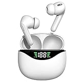 Bluetooth Kopfhörer,Kopfhörer Kabellos in Ear mit Mikrofon,Bluetooth Kopfhörer Sport,IPX5 Wasserdicht,Touch Control,HiFi Stereoklang,USB-C Quick Charge,30H Spielzeit
