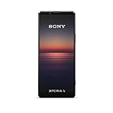 Sony Xperia 1 II 5G Smartphone (16,5 cm (6,5 Zoll) 4K HDR OLED Display, Triple-Kamera System, Android 12 SIM free, 8 GB RAM, 256 GB Speicher, IP65/68 Zertifizierung) schwarz