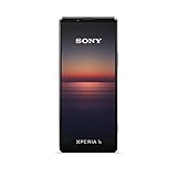Sony Xperia 1 II 5G Smartphone (16,5 cm (6,5 Zoll) 4K HDR OLED Display, Triple-Kamera System, Android 12 SIM free, 8 GB RAM, 256 GB Speicher, IP65/68 Zertifizierung) schw