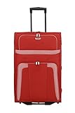 Travelite paklite 2-Rad Koffer Größe L, Gepäck Serie ORLANDO: Klassischer Weichgepäck Trolley im zeitlosen Design, 73 cm, 80 Liter