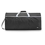 Amazon Basics Große Reisetasche und Sporttasche, Tragegriff Oben, Wochenendtasche, Seesack, 98 l, Schw