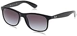 Ray-Ban Unisex Rb4202 Sonnenbrille, Schwarz, Large (Herstellergröße: 55) EU