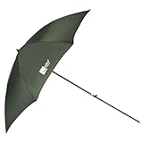 Zite Fishing Angelschirm 2,50m - Stabiler 210D Angler-Schirm mit Schutz-Hülle als Trage-Tasche - Auch für Camping