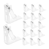 JECOMPRIS 20st Sicherungsclip Clips Für Tischdecken Aus Kunststoff Klemmen Für Picknicktischdecken Wiederverwendbare Tischdeckenklammern Clip Für Tischdecken Transparent Plastik