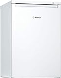Bosch GTV15NWEA Serie 2 Mini-Gefrierschrank, 85 x 56 cm, 82 L, 3 transparente Gefriergutschubladen, Weiß