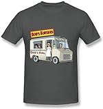 bnq Herren Bob's Burgers Bus Food Truck Gang T-Shirt X, Schwarz , 56