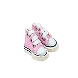 Mini-Skateboard-Schuhe,handgemachter Mini-Fingerschuh,3,5 cm Mini Finger Dance Cute Shoes, Wandschränke, Lanyard Dekoration (rot)