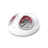 medisana FM 888 Shiatsu-Fußmassagegerät, elektrisch, Rotlichtfunktion, Wärmefunktion, 2 Geschwindigkeiten, Shiatsu- und Kompressionsmassage für Füße und Fußsohle, Weiß