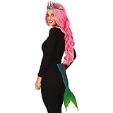 Amakando Extravagante Meerjungfrau Flosse passend zum Kostüm/Mermaid Flossen als Fisch-Schwanz/Glanzpunkt zu Fasching & Mottoparty