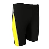 Z.L.FFLZ Nadelanzug Männer Wetsuit Shorts Super Stretch Neopren 1.8mm Warm Hose Rash Guard-Badeanzug for Schwimmen Surfen Tauchen Schnorcheln (Color : Gelb, Size : M Blue)