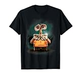 Disney Pixar Wall-E Plant Shoe Night Graphic T-Shirt T-S