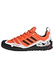 adidas Unisex Terrex Swift Solo 2.0 Hiking Shoes Wanderschuhe, Orange/Core Black/Crystal White, 44 EU
