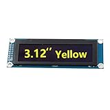 Yessetry OLED Display 3,12 Zoll 256X64 Grafik LCD Modul Display Bildschirm LCM Bildschirm SSD1322 Controller Unterstützung SPI 3,3 V, Gelb