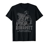 RUHRPOTT - Auf Kohle geboren mit Stahl in den Adern GREY T-Shirt
