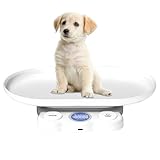 Haustierwaage - Kleintierwaage Für Hunde Katzen & Nagetiere,Präzise Digitale Waage Mit Rutschfester Oberfläche Für Backen, Kochen, Katzen U