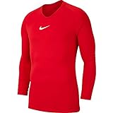 Nike Jungen Nike Park First Layer Kids Thermal Long Sleeve Top, Rot, S EU