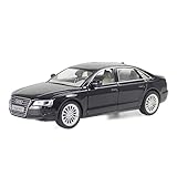 DZYWL Auto Spielzeug Modellbausätze 1:32 Diecast Alloy Automodell Für Audi A8 2013 Classic Simulation Vehicle Collection Ornaments Gifts Ausdruck Der Liebe (Farbe : Schwarz)