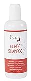 Furry Hundeshampoo sensitiv für alle Felltypen, gegen Geruch, tierleidfrei, biologisch abbaubar, vegan, auch für Welpen geeignet, für helles und dunkles Fell, Made in Germany, 250ml