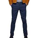 JACK & JONES NOS Herren Hose JJIMARCO JJBOWIE SA NOOS, Blau (Navy Blazer), W36/L32(Herstellergröße: 36)