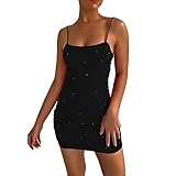 Meine Bestellung Meine Rechnung Einsehen Elegante Kleider Damen Neckholder Kurzkleid, Sexy Rückenfreies Paillettenkleid, Nachtclub Partykleid Kleid Glitzer Mein Konto Anzeigen Bitte Auf D