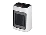 Midea Heizlüfter 2000 W Tischheizlüfter LED Display digitales Theromstat 24 Std. Timer Kippschutz Frostschutzfunktion Überhitzungsschutz Keramik
