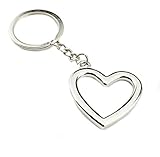 Herz ' I Love You ' Schlüsselanhänger 4cm Schlüsselring für Geliebte Glück | Geschenk | Damen | Frauen | Männer | Herren | Kinder | Glücksbringer | Jahrestag | Hochzeit | Verlobung | Liebe