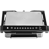 WMF Profi Plus Kontaktgrill Perfection, Elektrogrill 2000 W, 6 Programme, Sensor-Technologie, beschichtete Platten, Panini Grill,