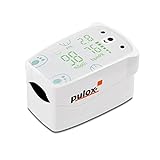 Pulox PO-235 Pulsoximeter für Kinder zur Messung von Sauerstoffsättigung, Pulsrate und PI - Mit Alarmfunktion