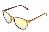 Gamswild Sonnenbrille WM1020 GAMSSTYLE Mode Brille Damen Herren Holzoptik Unisex | blau | gold | grün/türkis | pink