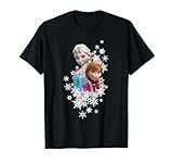 Disney Frozen Anna and Elsa Snowflakes T-Shirt T-S