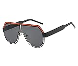 GAOXIN Metall Große Sonnenbrille for Männer Und Frauen Im Freien Urlaubsschatten Im Freien (Color : A, Size : M)