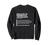 Elektroniker Maschinen Definition für Handwerker Sweatshirt