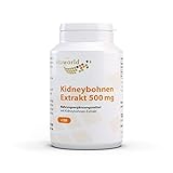 3er Pack Vita World Kidney Bohnen Extrakt 500mg 360 Kapseln mit Wirkstoff Phaseolin Apotheker-Herstellung - Vegan - Mit Analysenzertifikat