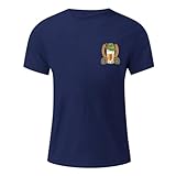 Lässiges, weiches bequemes Pullover-T-Shirt für Herren mit Oktoberfest-Aufdruck Rundhalsausschnitt kurzen Ärmeln Blau T Shirt Herren Oktoberfest Herren T-Shirt Bierfest Shirt Männer (b-Dark Blue, XXL)