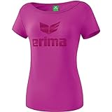 ERIMA Kinder T-shirt Essential T-Shirt, fuchsia/purple potion, 140, 2081810