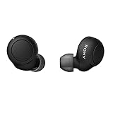 Sony WF-C500 True Wireless Kopfhörer (bis zu 20 Stunden Akkulaufzeit mit Ladeetui, - kompatibel mit Voice Assistant, integriertes Mikrofon für Telefonate, Bluetooth) Schwarz, Klein