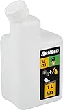 ARNOLD - 2-Takt Mischflasche für 1 Liter Kraftstoffmix, 1:25/1:32/1:40/1:50; 6011-X1-0201