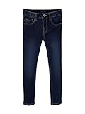 Vertbaudet Slim-Fit Jeans für Jungen, 5-Pocket Dark Blue 110