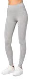 Merry Style Damen Lange Leggings aus Viskose MS10-143 (Melange, XL)