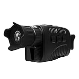YRMY2022 Trail Camera High Definition Infrarot Nachtsichtgerät Monokular Nachtsichtkamera Outdoor Digital Teleskop mit Tag und Nacht Dual-Verwendung für Wildtierüberwachung (Farbe: Schwarz)