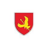 Aufkleber/Sticker FlaRgt 2 Flugabwehrregiment Kassel Heeresflugabwehr 6x7cm A2156