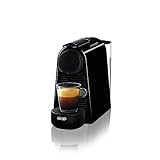 De'Longhi Nespresso Essenza Mini EN 85.B Kaffeekapselmaschine Welcome Set mit Kapseln in unterschiedlichen Geschmacksrichtungen 19 bar Pumpendruck,Platzsparend,1370W,0.6ml,32.5 x 11 x 20.5 cm,Schwarz