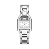 Fossil Damenuhr Harwell Quarz/3 Zeigerwerk 28 mm Gehäusegröße mit Edelstahlarmband ES5326