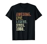 Fantastische epische Legende seit Jahrgang 1966 56. Geburtstag T-Shirt