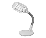 ARSUK Schreibtischlampe, Energiesparlampe mit 27w Ersatz Tageslicht Birnen (Schreibtischlampe Schwarz mit 27W lampe)