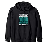 So sieht ein cooler Yogalehrer aus Yogi Geschenk Yoga-Lehrer Kapuzenjacke