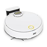Kärcher Saugroboter RCV 3 mit Wischfunktion, smarte App-Steuerung, LiDAR-Laser-Navigation, Kartierung, Raum- und Hinderniserkennung, 2500 Pa, 120 min Laufzeit, für Hartböden und Teppiche, W
